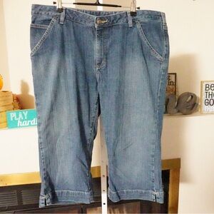 Carhartt sz 16 Denim Capri